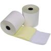 imageAlliance Carbonless Receipt Rolls Paper 3quot x 95 x 716quot Core 2 Ply WhiteCanary 50 Rolls per Carton3 x 100 White  Canary