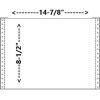 imageAlliance Continuous Computer Paper 1478x812quot 12quot Green Bar 1Pt 20lb 2700Ctn 65CtnsPallet