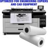 imageAlliance Paper Rolls Bond Engineering 18 x 500 92 Bright 24lb  4 Rolls Per Carton with 3 Core