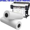 imageAlliance Wide Format Paper 24quot x 150 CAD Bond Rolls 24lb  4 Rolls 24 In x 150 Ft  2quot Core20lb  2 Rolls