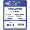 imageAlliance Wide Format Paper CAD Bond Rolls 20lb  100 Rolls 36 In x 300 Ft  2quot Core32lb  2 Rolls
