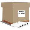 imageAlliance Wide Format Paper Rolls 20lb with 3quot Core 18 In x 500 Ft  3quot Core 20lb  4 Rolls17 In x 500 Ft  3 Core