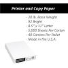imageCopy and Printer Paper 85 x 11 92 Bright 20 lb 1 Pallet  40 Cartons