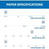 imageHammermill Printer Paper Premium Multipurpose Paper 20 lb 85 x 11  1 Ream 500 Sheets  97 Bright Made in the USAPallet  200k Sheets