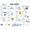 imagePerforated Paper Alliance Laser Cut Sheet 85 x 11 inch 20 lb 92 Bright  Made In The USA 367 ampamp 733 From Bottom 2500 Sheets  Case200 000 SHEETS