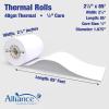 imageThermal Paper Receipt Rolls 214quot x 50 48 Gram Weight BPA Free Grade A Pure 85 White Paper Unique Thermal Coating214 x 85  13 000 rollspallet