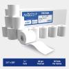 imageThermal Paper Receipt Rolls 214quot x 50 48 Gram Weight BPA Free Grade A Pure 85 White Paper Unique Thermal Coating318 x 220 3 300 rollspallet