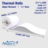 imageThermal Paper Receipt Rolls 214quot x 50 48 Gram Weight BPA Free Grade A Pure 85 White Paper Unique Thermal Coating318 x 220 3 300 rollspallet