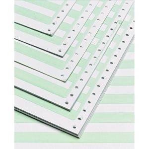 imageAlliance Continuous Computer Paper 1478quot x 8quot12quot with 12quot Green Bar 1Part 92 Bright 20lb 2700 Sheets per Carton 9303