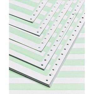 imageAlliance Continuous Computer Paper 1478x812quot 12quot Green Bar 1Pt 20lb 2700Ctn 65CtnsPallet