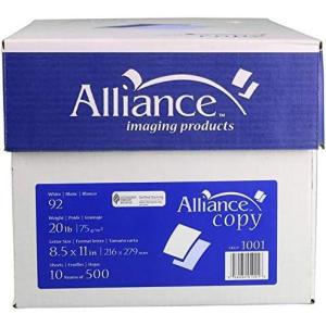 imageAlliance Copy Paper 85 x 11 92 Bright 20 lb 5000 Sheets