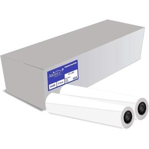 imageAlliance Wide Format Paper 24quot x 150 CAD Bond Rolls 24lb  4 Rolls 24 In x 150 Ft  2quot Core20lb  2 Rolls