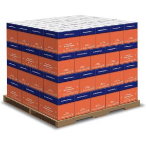 imageHammermill Printer Paper Premium Multipurpose Paper 20 lb 85 x 11  1 Ream 500 Sheets  97 Bright Made in the USAPallet  160k Sheets