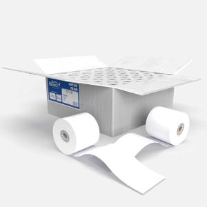 imageThermal Paper Receipt Rolls 214quot x 50 48 Gram Weight BPA Free Grade A Pure 85 White Paper Unique Thermal Coating214 x 80 50 rolls