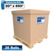 imageAlliance Wide Format Paper 30 x 650 Rolls Bond Engineering 92 Bright 20lb  35 Rolls Per Pallet with 3 Core