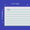 imageAlliance Continuous Computer Paper 1478quot x 11quot 12quot Green Bar 1Pt 20lb 2300Ctn 50CtnsPallet