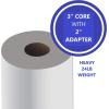 imageAlliance Wide Format Paper 24quot x 150 High Resolution Coated Bond Inkjet 24lb with 3quotcore and 2core adapter For Aqueous Latex Printers 1 rollcarton24 x 150